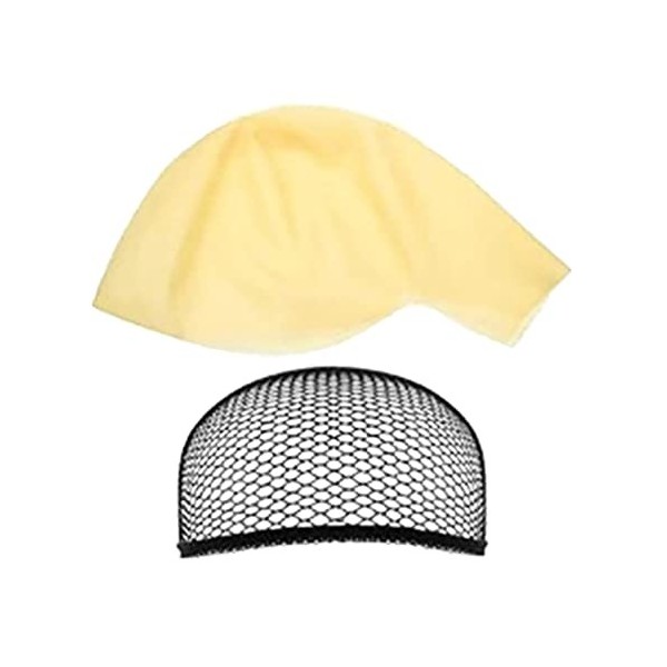 Amagogo Latex Skinhead Cap Léger Chauve Cap Confortable à Porter Accessoires de Costume Cosplay Fausse Tête Chauve pour Artic