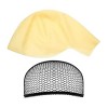 Amagogo Latex Skinhead Cap Léger Chauve Cap Confortable à Porter Accessoires de Costume Cosplay Fausse Tête Chauve pour Artic