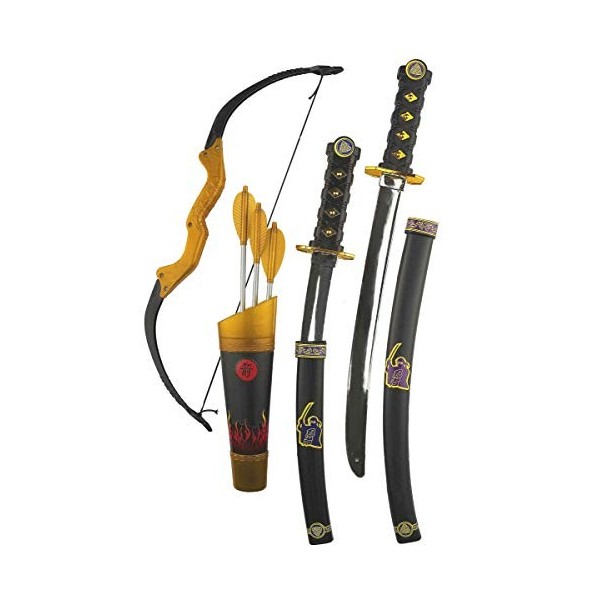 DEGUISE TOI - Kit Accessoires Armes et Arc Ninja Enfant - [Armes/Epées]