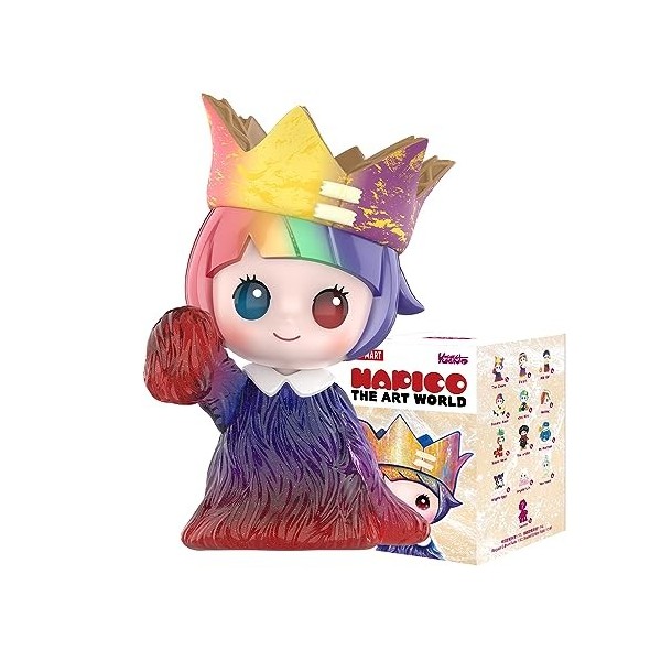 POP MART Yosuke Ueno The Art World Journey Series 1 boîte de 6,3 cm personnage articulé de qualité supérieure cadeau pour fem