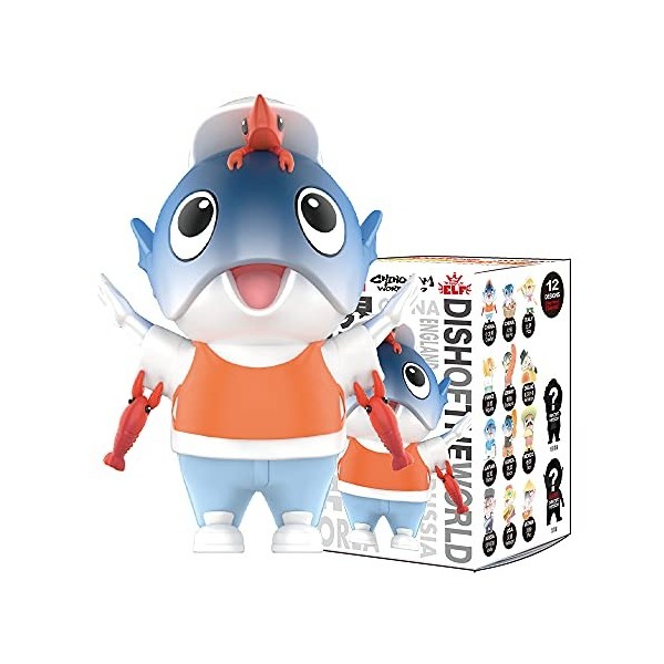 POP MART Yosuke Ueno The Art World Journey Series 1 boîte de 6,3 cm personnage articulé de qualité supérieure cadeau pour fem