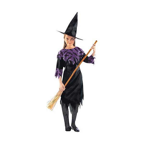 Ciao- Sorcière de la Nuit costume déguisement fille Taille 5-7 ans 