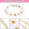 5 Pièces Accessoires de Costume Hippie, Ensemble de Costume Hippie, Collier et Boucles DOreilles Signe de Paix, Lunettes de 