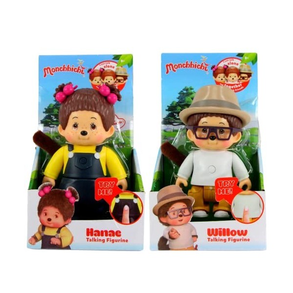 Toptoys2u Bargain Bundles MonChhiChi – Figurines parlantes articulées de 13 cm – Plus de 15 dictons originaux et 2 mélodies –