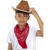 Funidelia | Chapeau cowboy pour garçon Cowboys, Indiens, Western - Accesoires pour enfant, accessoire pour déguisement - Marr