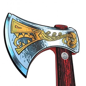 Liontouch - Hache Viking | Jouet médiéval en Mousse du Chef Harald pour Le Jeu dimitation des Enfants avec Un thème Nordique