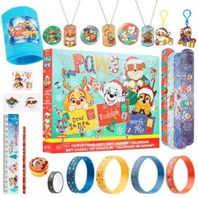 PAW PATROL Multicolore Calendrier de lAvent 2023 Enfant la Pat Patrouille