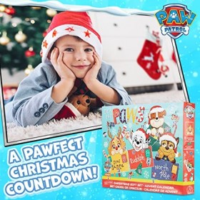 PAW PATROL Multicolore Calendrier de lAvent 2023 Enfant la Pat Patrouille