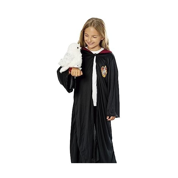 Rubies Peluche Hedwig Officiel Harry Potter, Accessoire de déguisement pour Halloween, carnaval, Noël et anniversaire