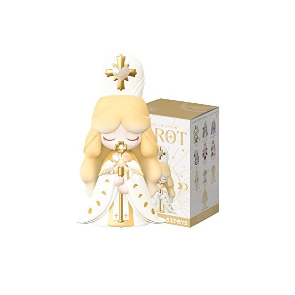 52TOYS Laplly Song of the Tarot Figurine daction mignonne aléatoire Jouet de collection Décoration de bureau 8,4 cm Cadeau d