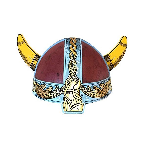 Liontouch - Casque Viking | Jouet médiéval en Mousse du Chef Harald pour Le Jeu dimitation des Enfants avec Un thème Nordiqu