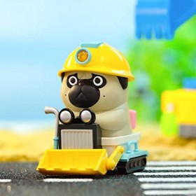 52TOYS Wuhuang&Bazhahei Watch Out, figurine daction mignonne aléatoire, jouet de collection, décoration de bureau, 8,4 cm, c