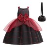 Susenstone Déguisement Filles Enfants Princesse Robe Halloween Fille Citrouille Orange Noire Halloween Déguisement Enfant Acc