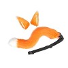 SM SunniMix Cosplay Costume, 50 Cm Fourrure Queue De Chat, Accessoires De DéGuisement, Oreilles Et Queue De Renard Ensemble C