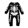 Yavion Déguisement Halloween Bébé Déguisement 2 Ans,Déguisement Man 1 an Anniversaire Fille Accessoire Photo Bebe Body Blanc 