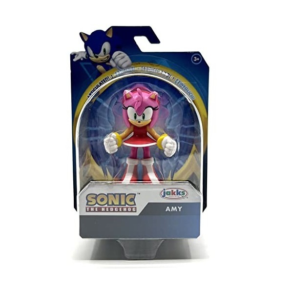 Sonic The Hedgehog Mini figurine 6,3 cm – Lemballage peut varier Amy 