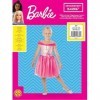 RUBIES - Barbie Officiel - Déguisement Entrée de Gamme Barbie pour Enfants - Taille 5-6 ans - Costume avec Robe Tutu Type Bal