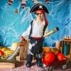 JeVenis costume de garçon pirate accessoires pirates pour enfants costume du capitaine pirate chapeau pirate eye cover pirate