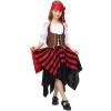 Metaparty Costume Pirate Enfant Déguisement Boucanier Fille Accessoires Pirate Serre-Tête Halloween Carnaval Cosplay Dress Up