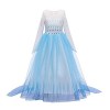 OBEEII Déguisements Princesse Elsa Robe Filles Costume et Accessoires Anniversaire Noël Halloween Carnaval Cosplay Fête Costu