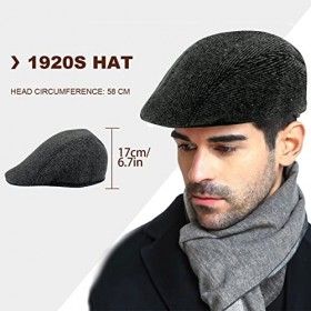MIVAIUN 4 Pièces 1920s Accessoires pour Hommes, Années 1920 Hommes Déguisements Accessoires, 20s Mafia Flapper Great Gatsby G