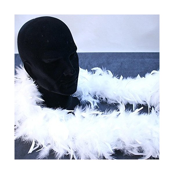 Boland - Boa de plumes, circa 180 cm, Accessoire, Costume Showgirl, Carnaval, Fête à thème, Fête à thème