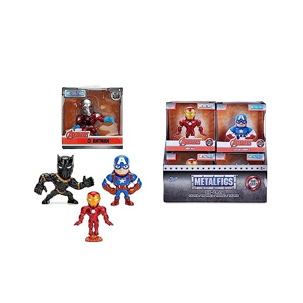 Jada Toys - Avengers Single Pack Figures, 2,5", 4-Sort