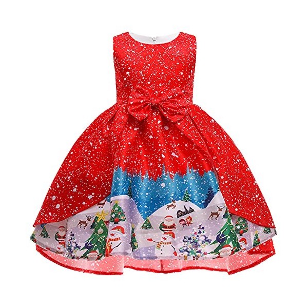 Xiaojiu Tenue Noel Bebe Deguisement Pokemon Enfant Tenue Noel Famille Robe De Princesse Fille 3 Ans Costume Noel Bebe Deguise