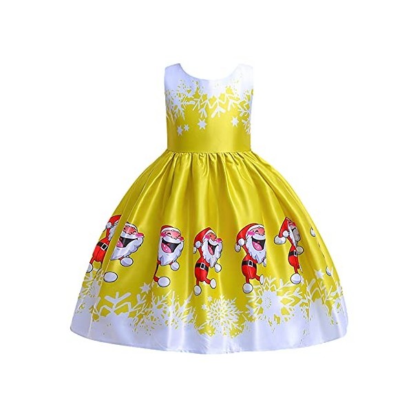 Xiaojiu Tenue Noel Bebe Deguisement Pokemon Enfant Tenue Noel Famille Robe De Princesse Fille 3 Ans Costume Noel Bebe Deguise