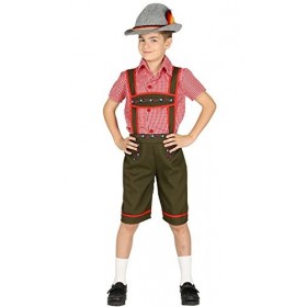 Deguisement Tyrolien Axel pour garçon L- 10/12 Ans 