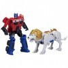 Transformers: Rise of The Beasts, Beast Alliance, Pack de 2 Figurines Beast Combiners Optimus Prime, dès 6 Ans, 12,5 cm