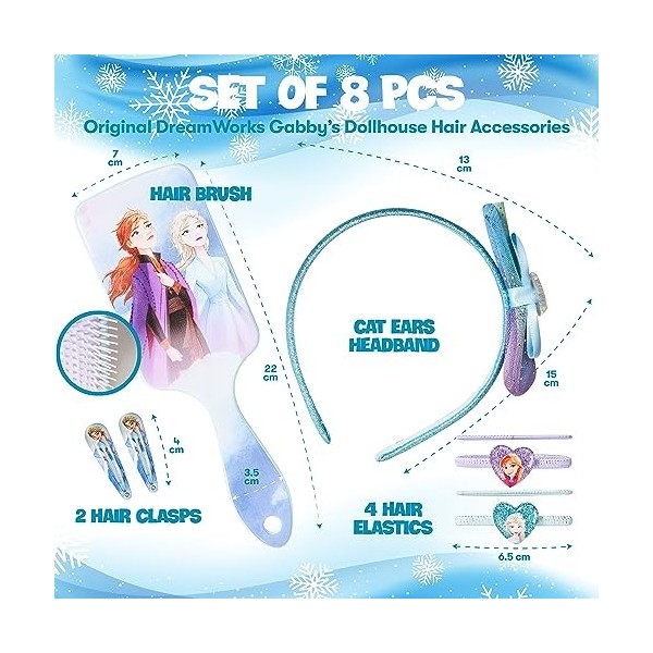 Kit accessoires princesse des neiges pour enfant