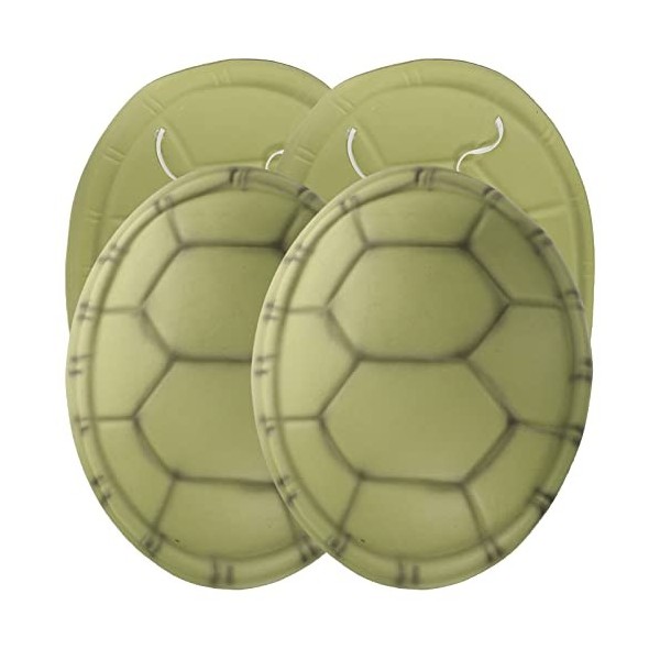 IMIKEYA Jouets Jouets 4 Pièces Carapace De Tortue pour Enfants Halloween Cosplay Accessoires Eva Tortue Carapace Photo Access