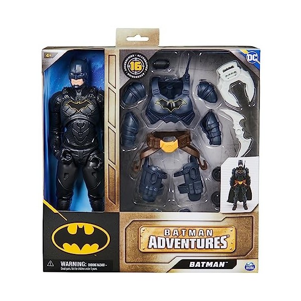 Figurine articulée Batman 30 cm avec 16 accessoires - BATMAN - Batman  Adventures - Mixte - A partir de 4 ans - Cdiscount Jeux - Jouets