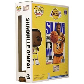 Funko Pop! NBA Cover: Slam - Shaquille ONeal - NBA + Slam Magazine - Figurine en Vinyle à Collectionner - Idée de Cadeau - P