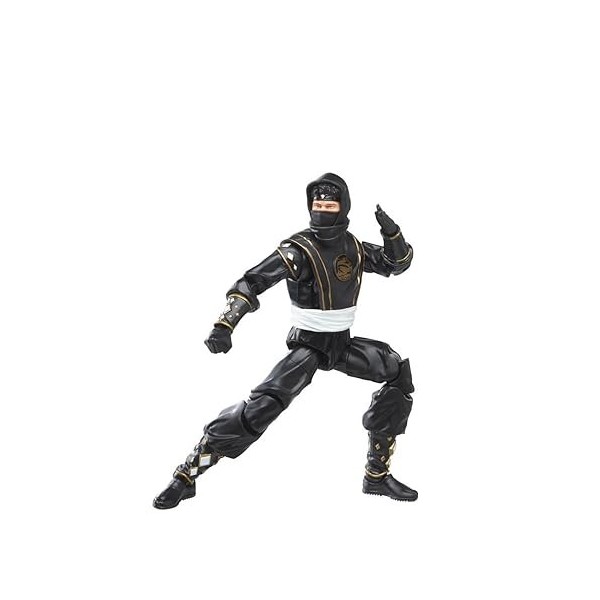 Hasbro Power Rangers Lightning Collection Mighty Morphin Ninja Black Ranger