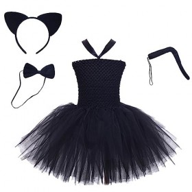 Xiaojiu DéGuisement Enfant Fille Déguisement Miraculous,Deguisement Halloween Enfant Fille Robe Noel Fille 8 Ans Accessoire A