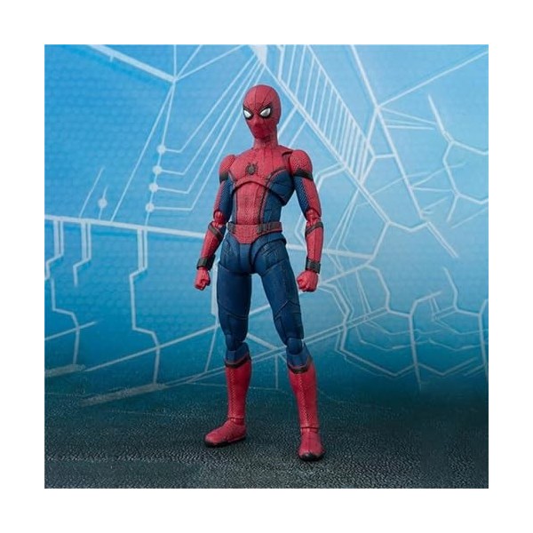 Poupée de Super-héros Spider-Man de 5,9 Pouces, Jouet de Figurine daction de Film, Jouet de Figurine Mobile articulée en PVC