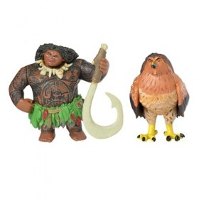 Bankeep 10 pièces/lot de dessin animé Moana Princesse Légende Chef Figurine Décor Jouet pour Enfants Cadeau danniversaire