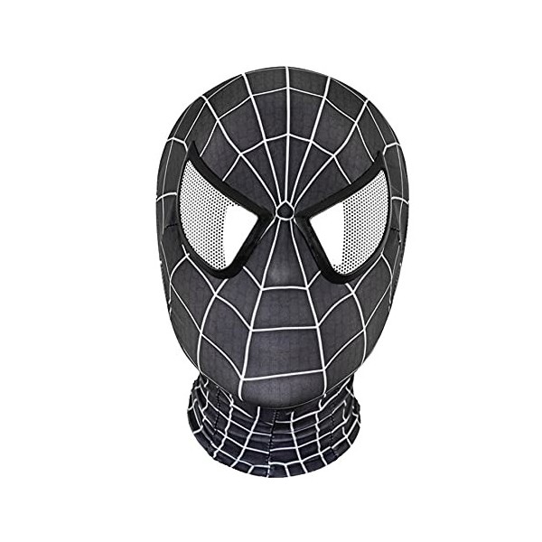 Spiderman Venom Coiffures Cosplay Avenger Présent Masque Adulte Unisexe Enfant Super-héros Capuche Enfant Fête Vacances Jouet