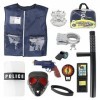 Fivtsme Déguisement Policier Enfant, Costume Policier Enfant, Police Deguisement Enfant, Policier Costume Accessoires, Police