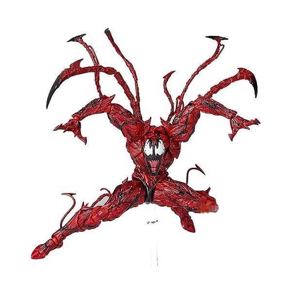 ADNOX Rouge Cletus Kasady Venom Carnage Le Amazing Spiderman Jouets pour Héros Inverse Articulations Figurine D’Action Mobile