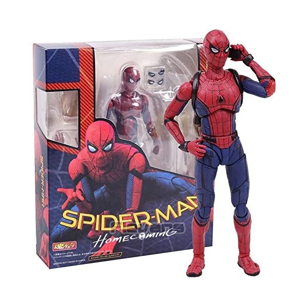Jouet pour enfant Avengers Infini Is Iron Spider Statue Spiderman PVC  Figurine daction à collectionner Modèle poupée super-h