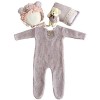 Nouveau-Né Photographie Vêtements Ensemble Bébé Photo Prop Tenue Vêtements Bébé Fille Combinaison Barboteuse Robes Outfit Mig