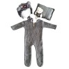 Nouveau-Né Photographie Vêtements Ensemble Bébé Photo Prop Tenue Vêtements Bébé Fille Combinaison Barboteuse Robes Outfit Mig