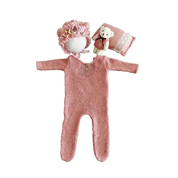 Nouveau-Né Photographie Vêtements Ensemble Bébé Photo Prop Tenue Vêtements Bébé Fille Combinaison Barboteuse Robes Outfit Mig