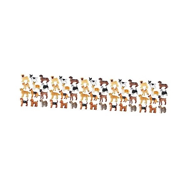 Toyvian 36 Pcs Décor pour Voiture Voitures Jouet Para Cupcakes Chiot Gâteau Jouets pour Chiens denfants Figure De Chiot en R