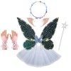 Shengou Ailes De Fée Lumineuses,Ailes De Papillon Enfant,Ailes De Fée Ange Papillon,Ailes De Fée Papillon pour Filles,Ailes P