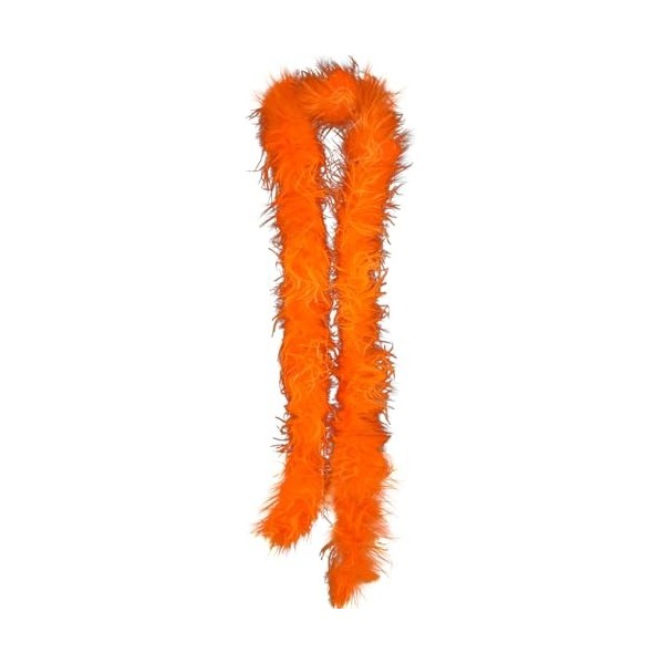 Boa En Plumes Colorées - 2 Mètres - Accessoire Déguisement Fête (bleu Foncé)