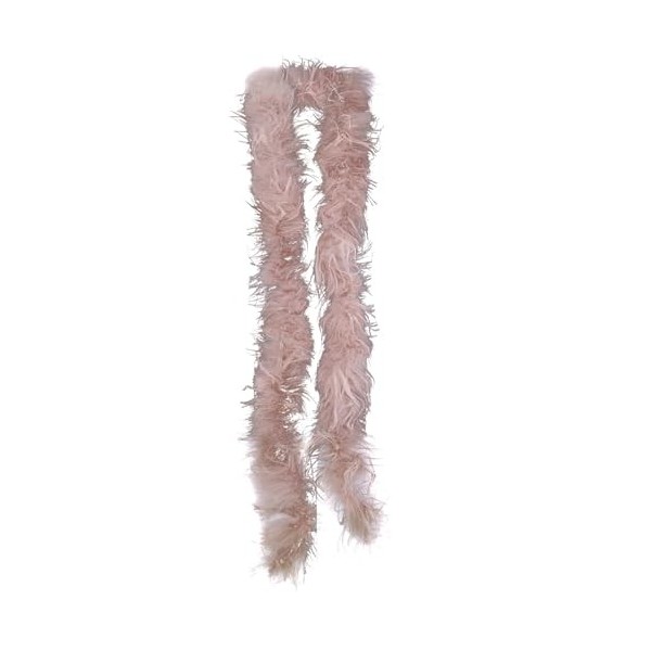 Uposao Boa à Plumes De Marabout Pelucheuses Accessoire De Déguisement, Boa Plumes De Guirlande Noël pour Le Carnaval, Le Styl